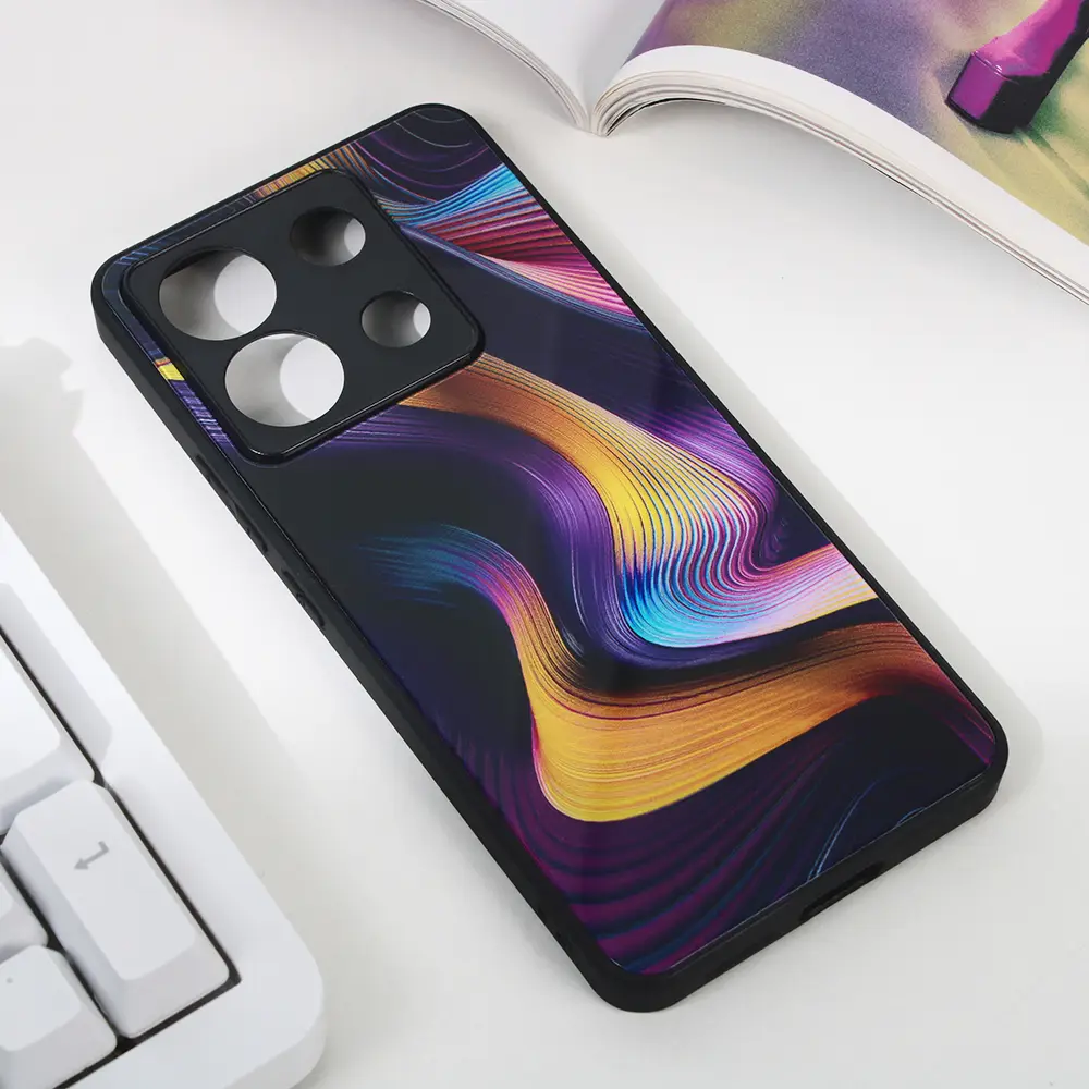 Torbica Abstract za Xiaomi Redmi Note 13 Pro 5G Tamno Ljubicasta