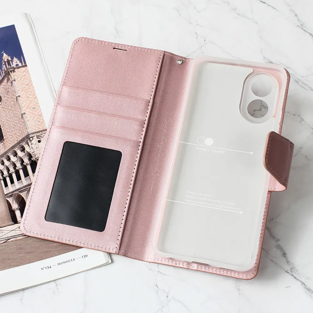 Torbica Hanman Canvas ORG za Oppo A38 4G Roze