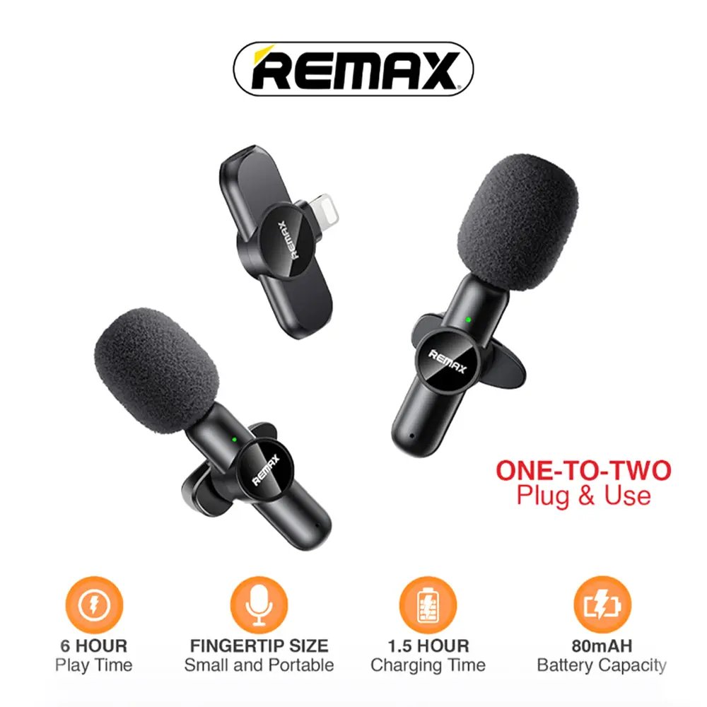 Mikrofon Remax Ryusic Series K10 Iphone Crni