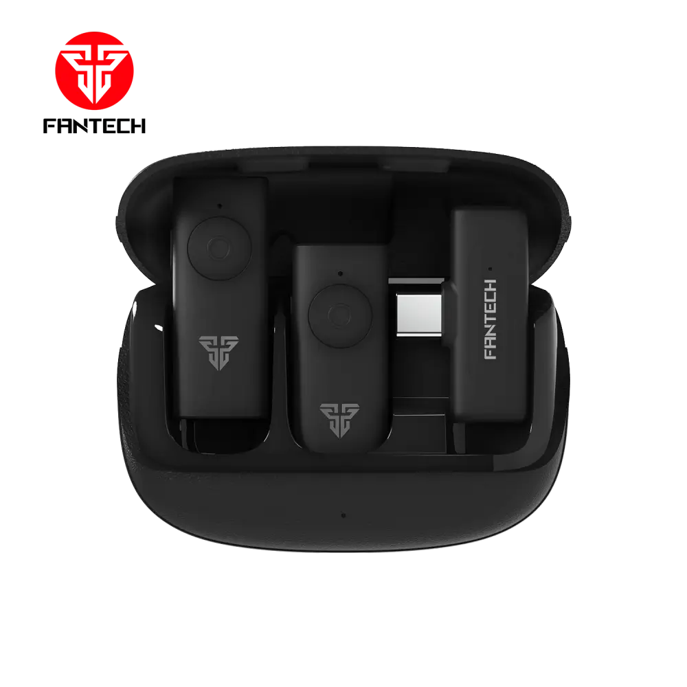 Mikrofon Wireless Fantech Lavalier Leviosa Air Wmv21c (dual Mic) Type C Crni