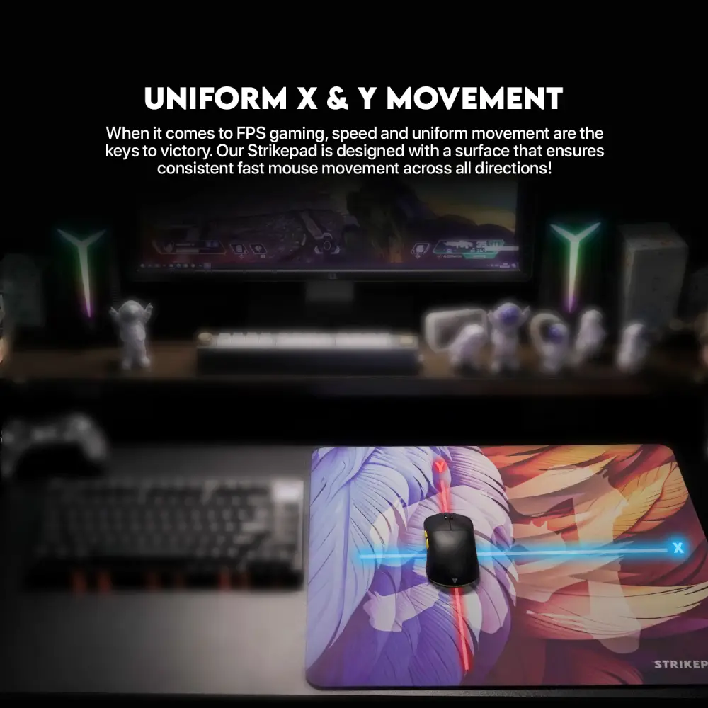 Podloga za Mis Fantech Mst491 Holographic Strikepad Plava