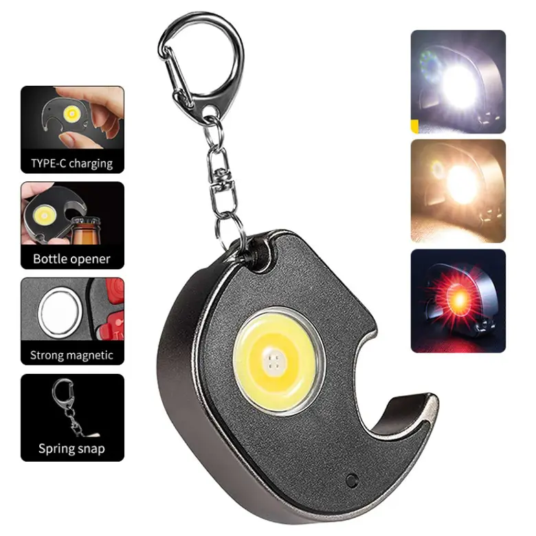 LED Lampa Privezak Slonce, Otvarac za Flase, Siva