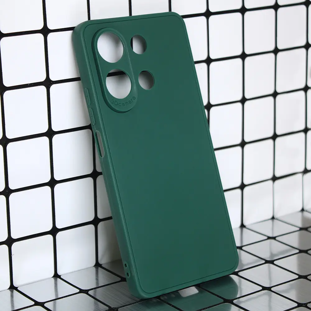 Torbica 3D Camera za Xiaomi Redmi Note 13 4G (eu) Tamno Zelena