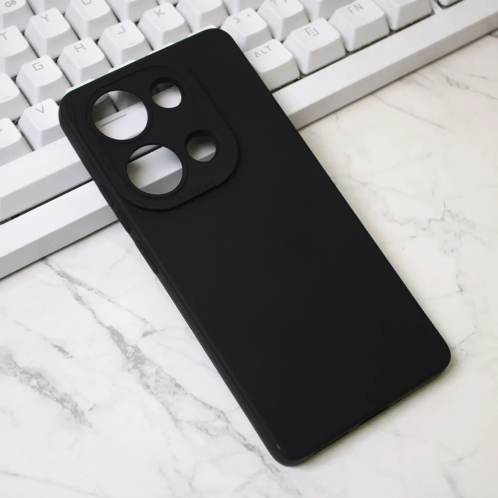 Torbica Silikon Pro Camera za Xiaomi Redmi Note 13 Pro 4G (eu) Crna