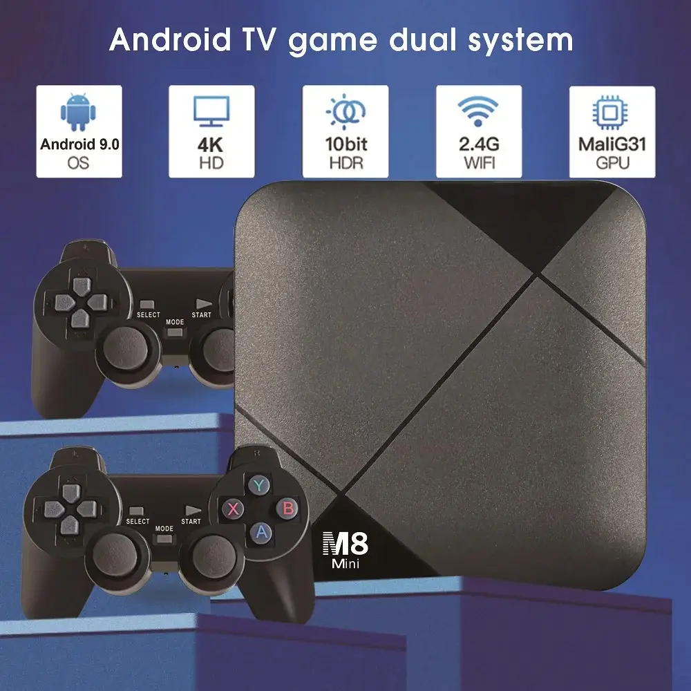 Android Smart TV GAME Box M8 Mini 2/16gb