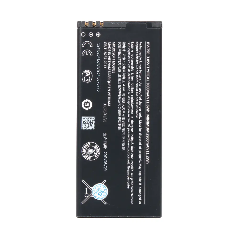 Baterija Standard za Microsoft Lumia 950 Bv-t5e