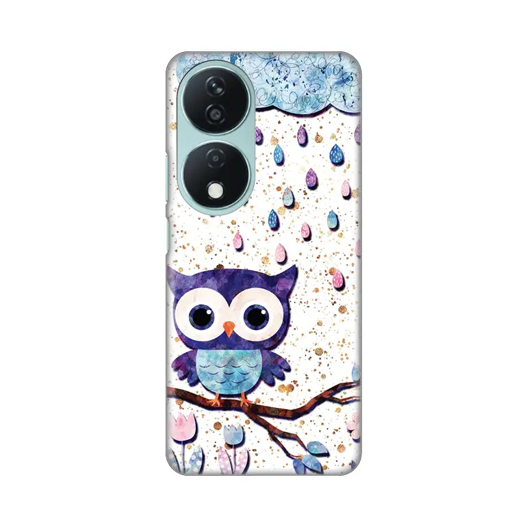 Torbica Silikonska Print Skin za Honor X7B Owl