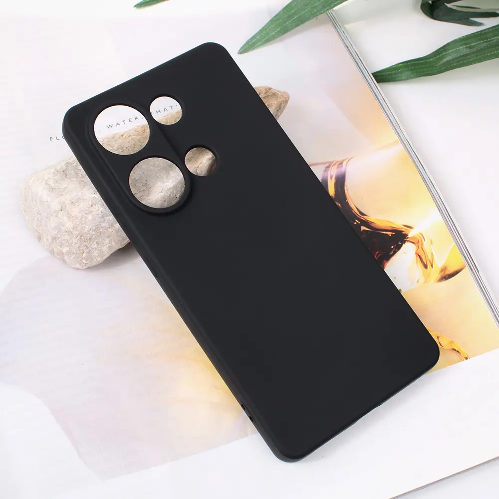 Torbica Teracell Soft Velvet za Xiaomi Redmi Note 13 Pro 4G (eu) Crna