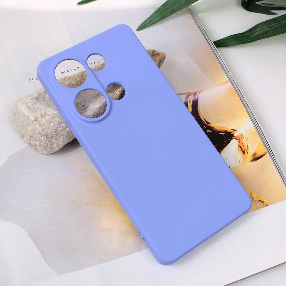Torbica Teracell Soft Velvet za Xiaomi Redmi Note 13 Pro 4G (eu) Ljubicasta