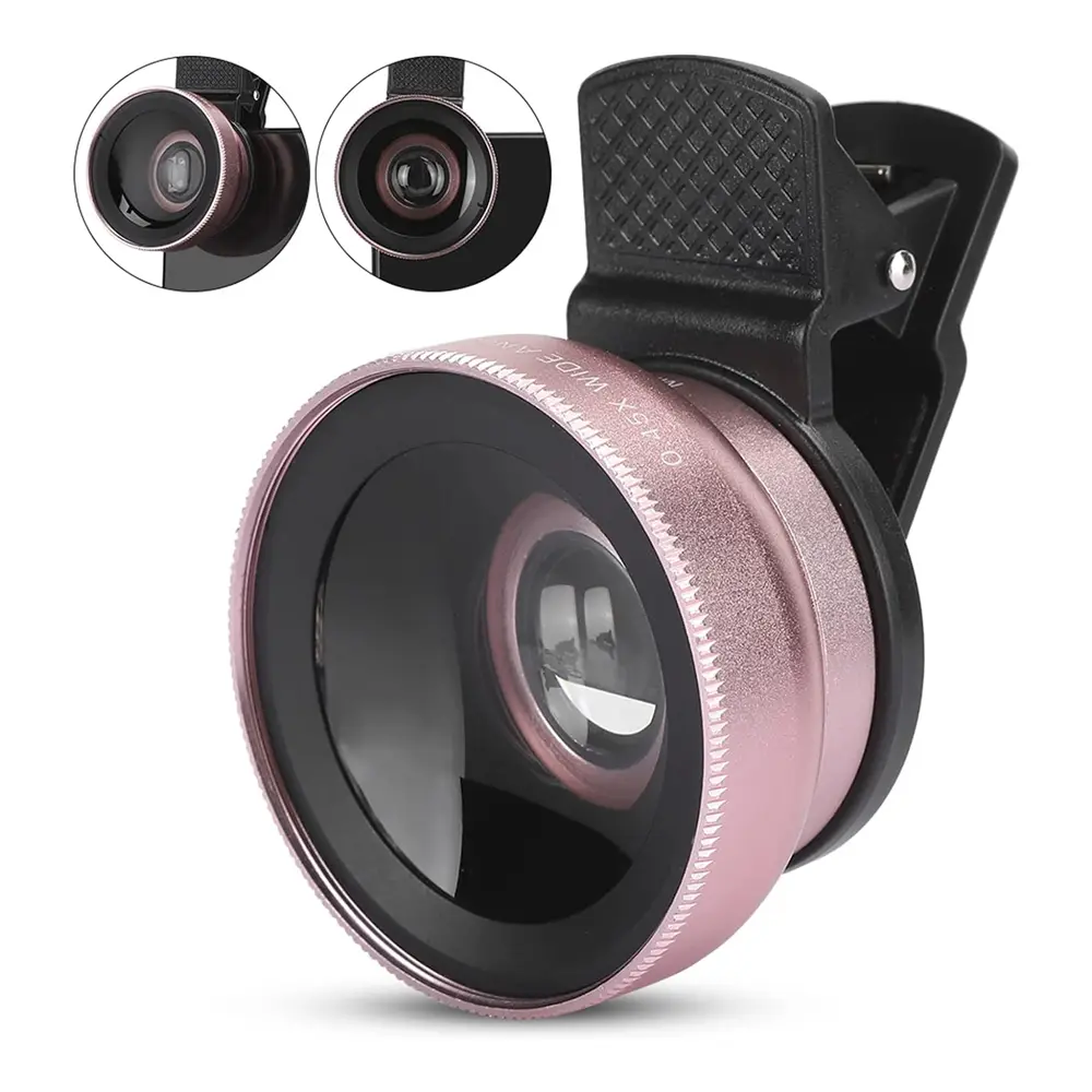 Objektiv za Mobilni Telefon Univerzalni 37MM Roze