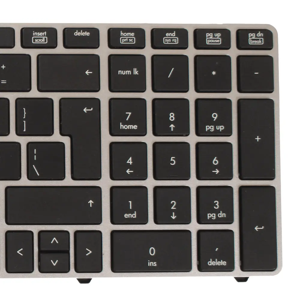 Tastatura za Laptop HP 8560P Veliki Enter Sivi Frame sa Misem
