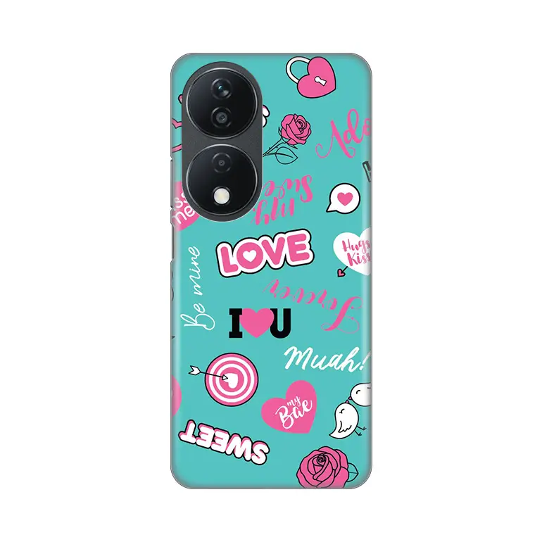 Torbica Silikonska Print za Honor X7B Love