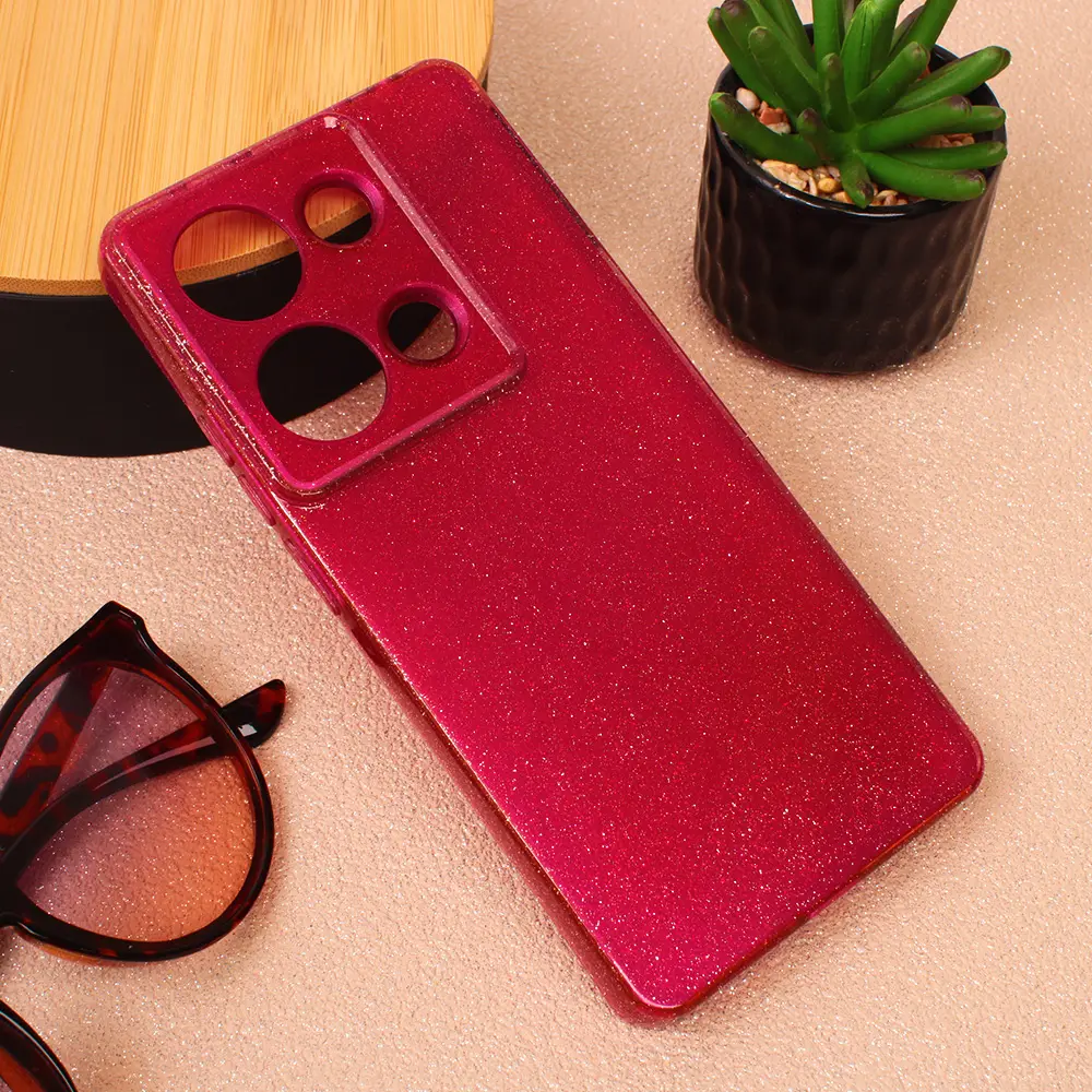 Torbica Sparkle Dust za Xiaomi Redmi Note 13 Pro 4G Bordo