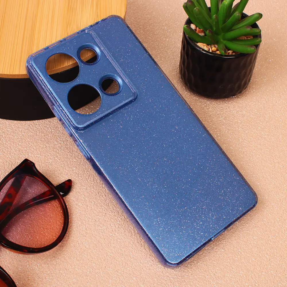 Torbica Sparkle Dust za Xiaomi Redmi Note 13 Pro 4G Plava