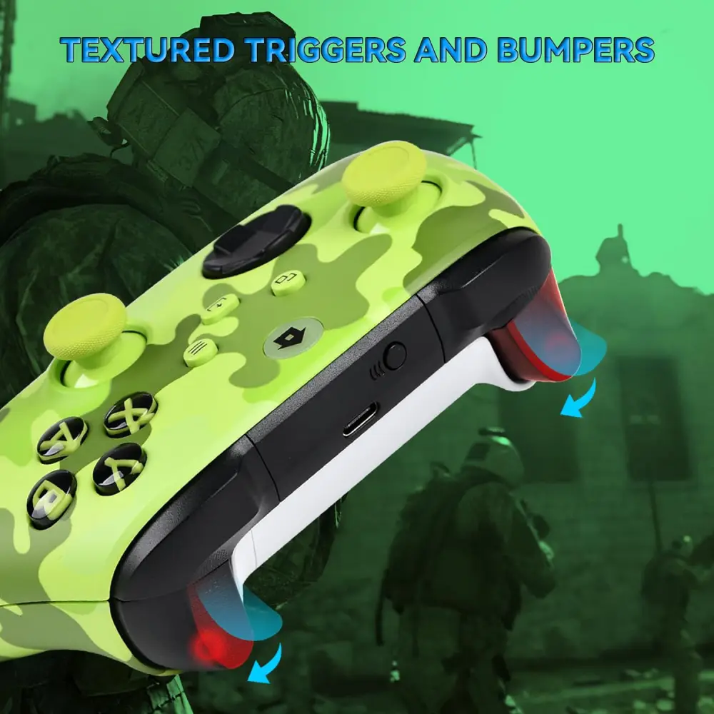 Joypad WIFI Kontroler za XBOX One, XBOX X Series, PC Windows, PS 3 Army Zelena