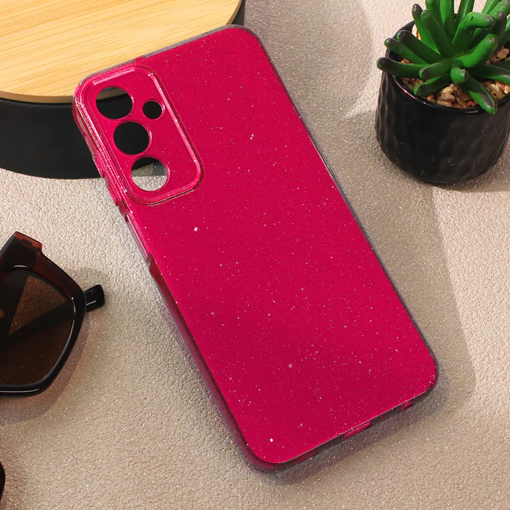 Torbica Sparkle Dust za Samsung A256B Galaxy A25 5G Bordo