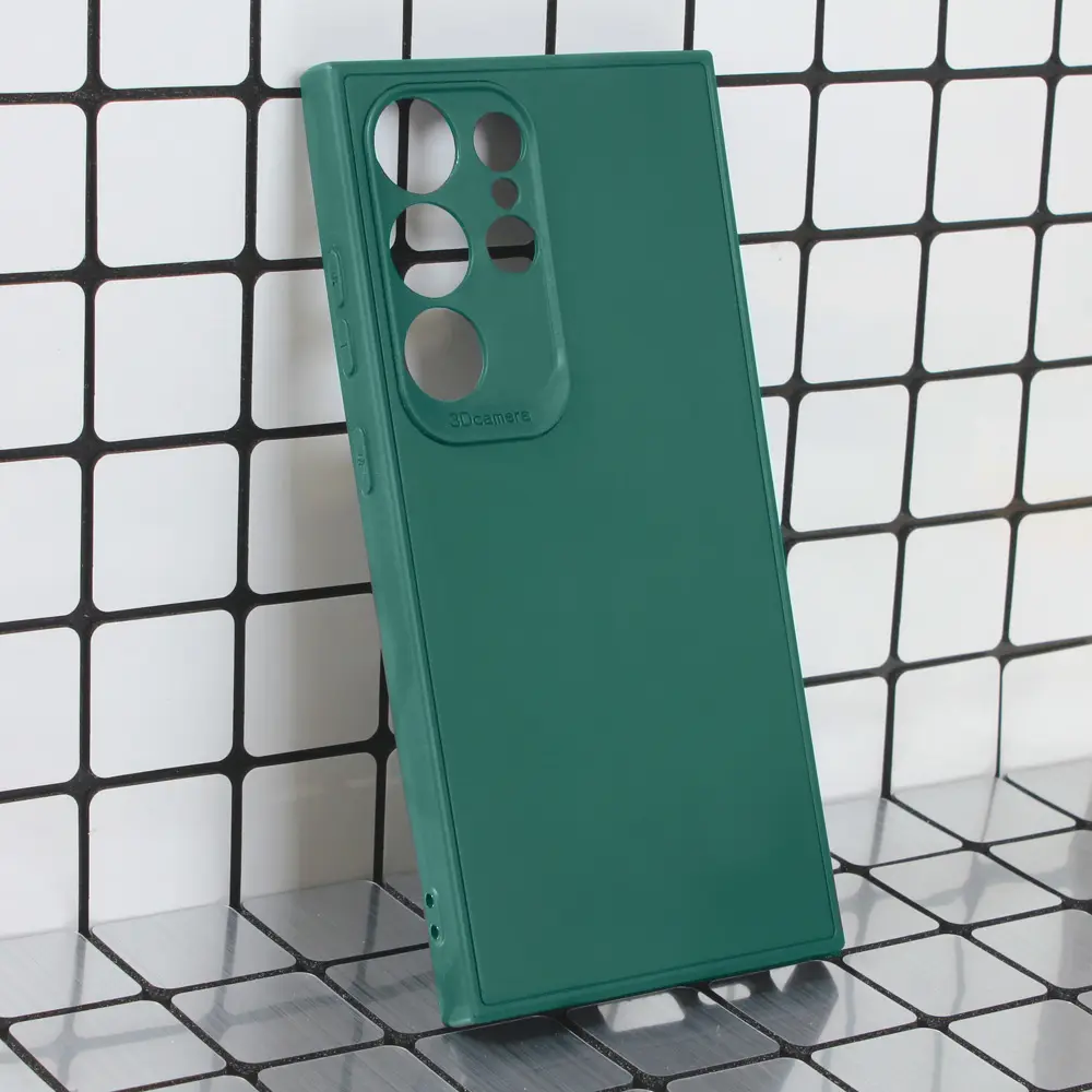 Torbica 3D Camera za Samsung S928B Galaxy S24 Ultra Tamno Zelena