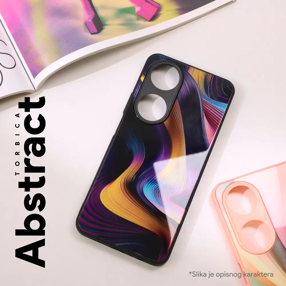 Torbica Abstract za Xiaomi Redmi Note 13 4G Tamno Plava