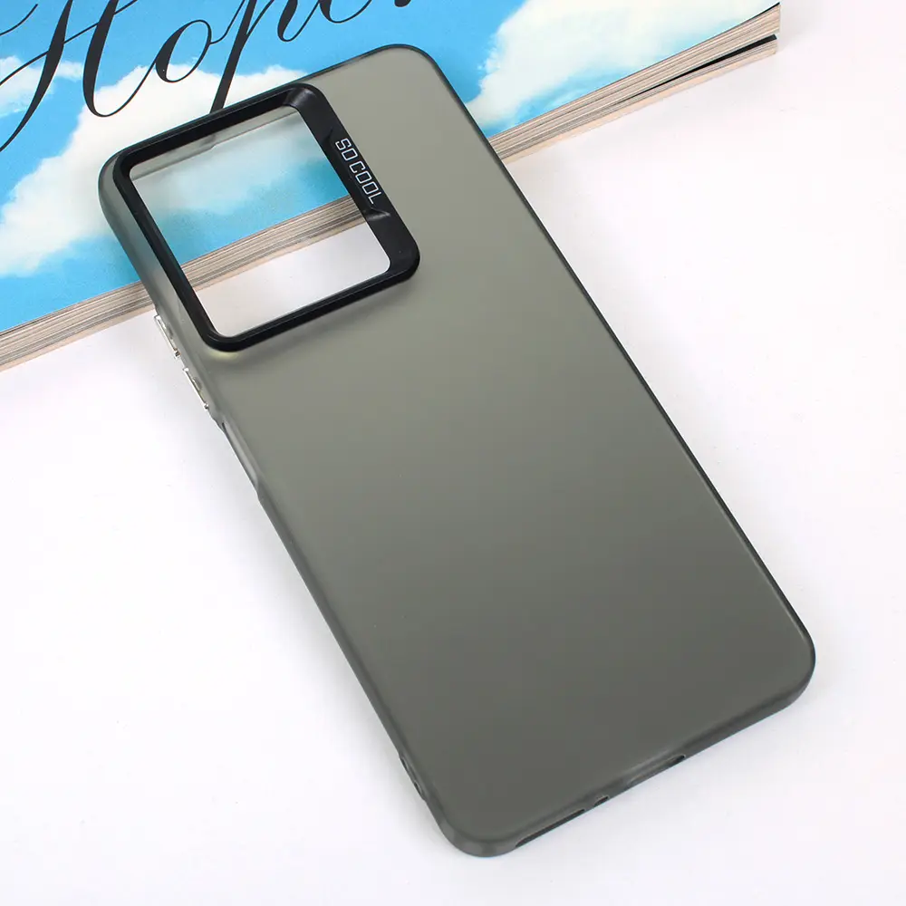 Torbica Clear za Xiaomi Redmi Note 13 4G Crna