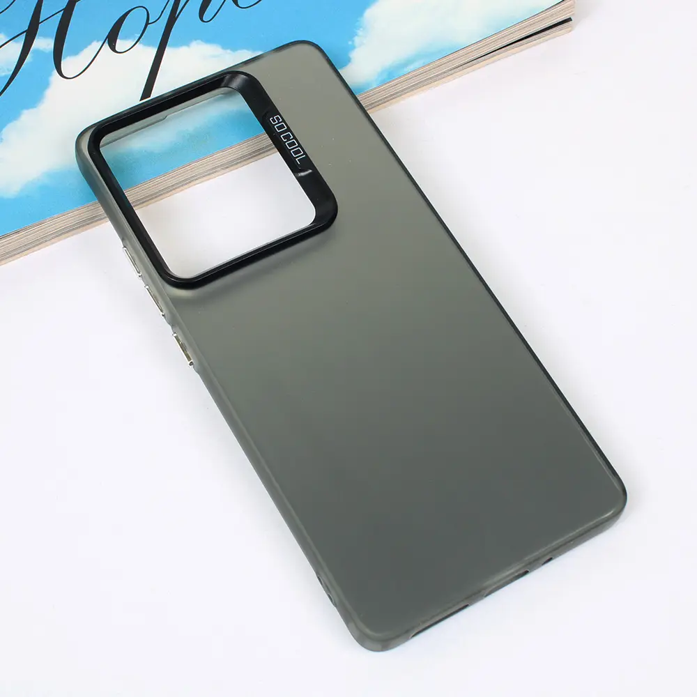 Torbica Clear za Xiaomi Redmi Note 13 Pro 4G Crna