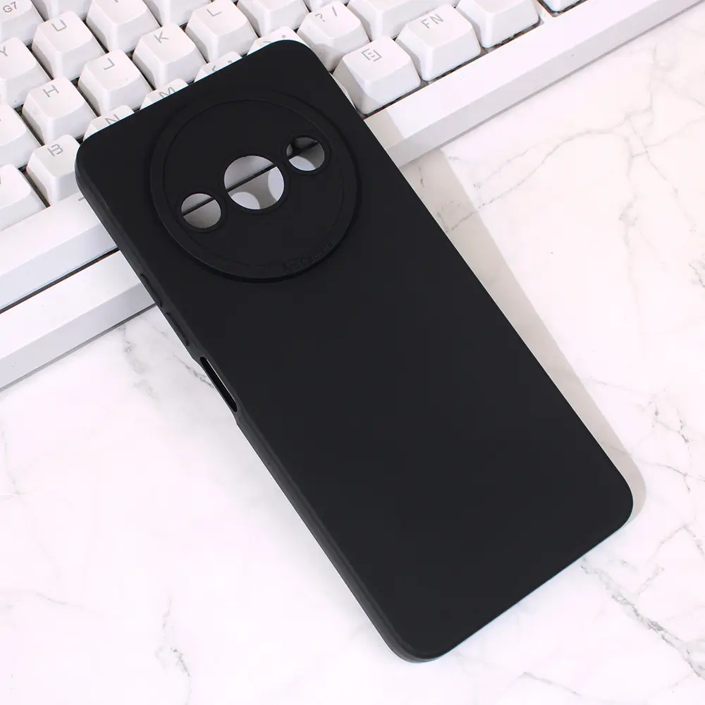 Torbica Silikon Pro Camera za Xiaomi Redmi A3 Crna