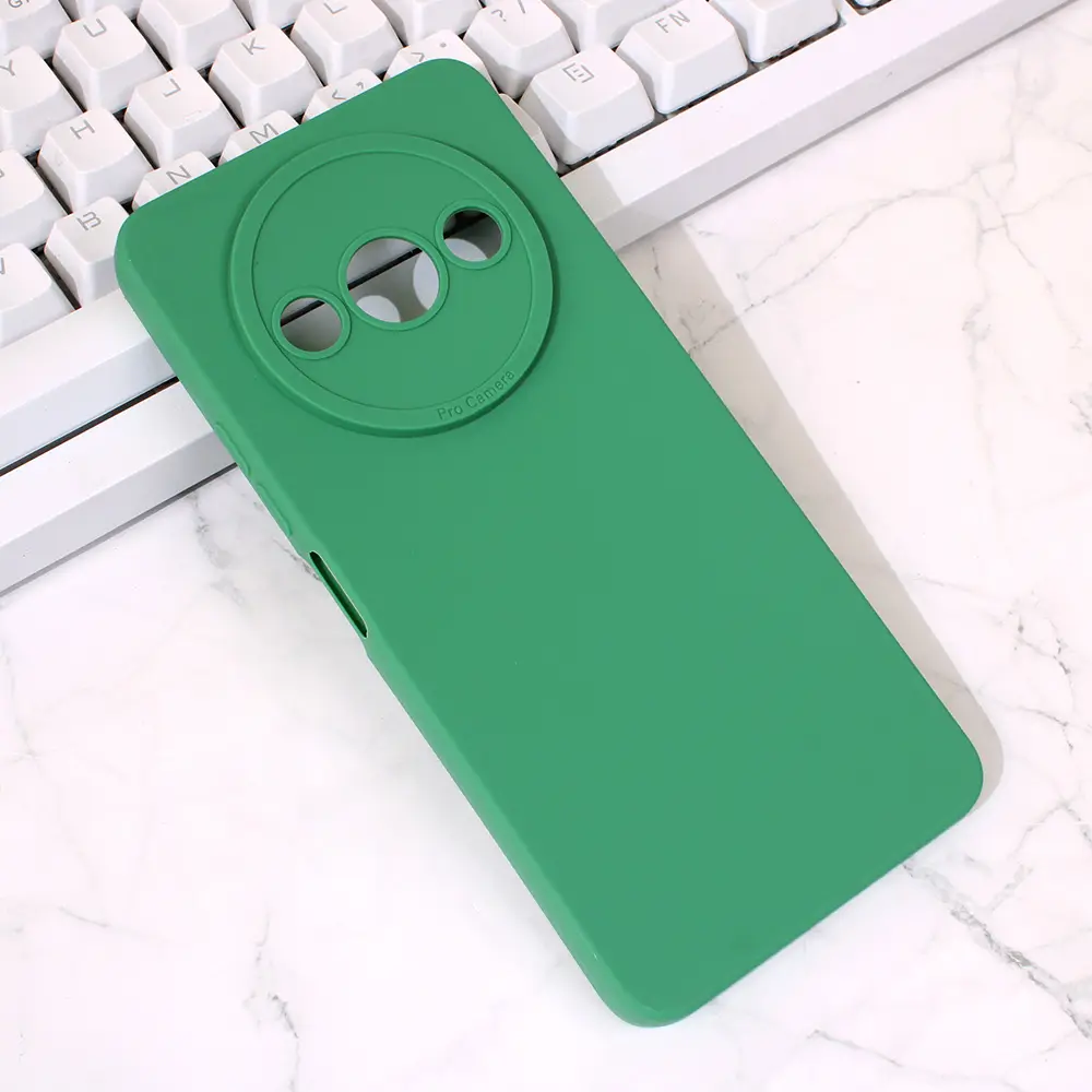 Torbica Silikon Pro Camera za Xiaomi Redmi A3 Zelena