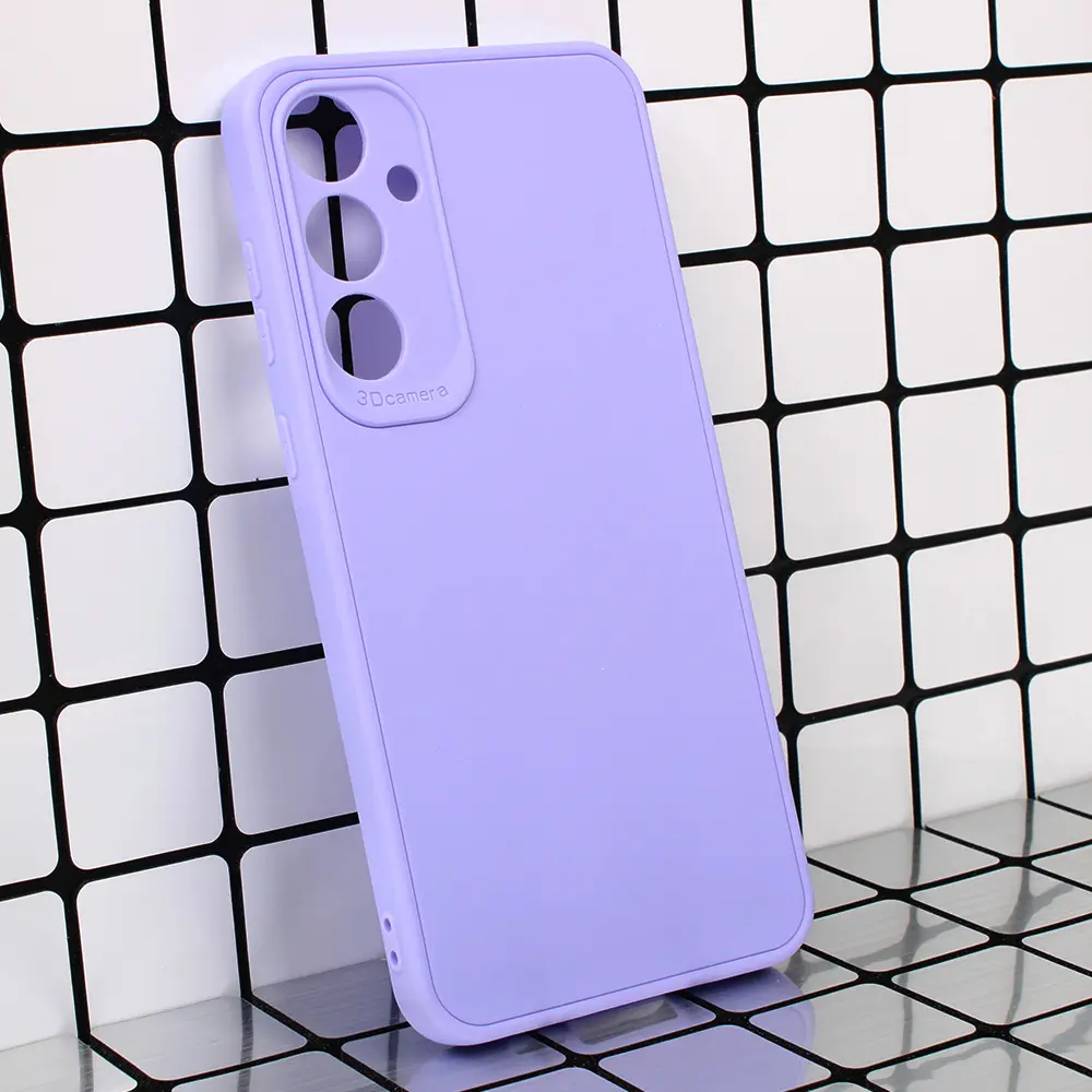 Torbica 3D Camera za Samsung A556B Galaxy A55 5G Ljubicasta