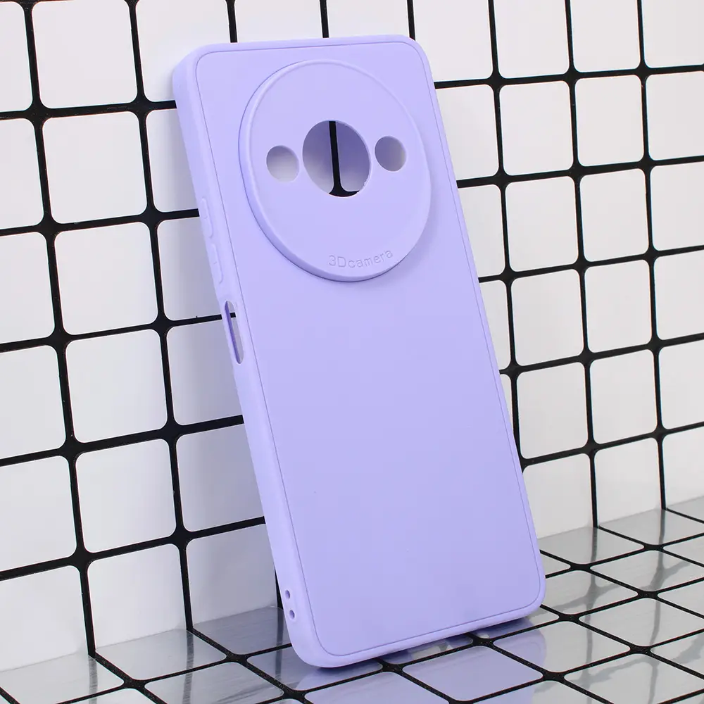 Torbica 3D Camera za Xiaomi Redmi A3 Ljubicasta