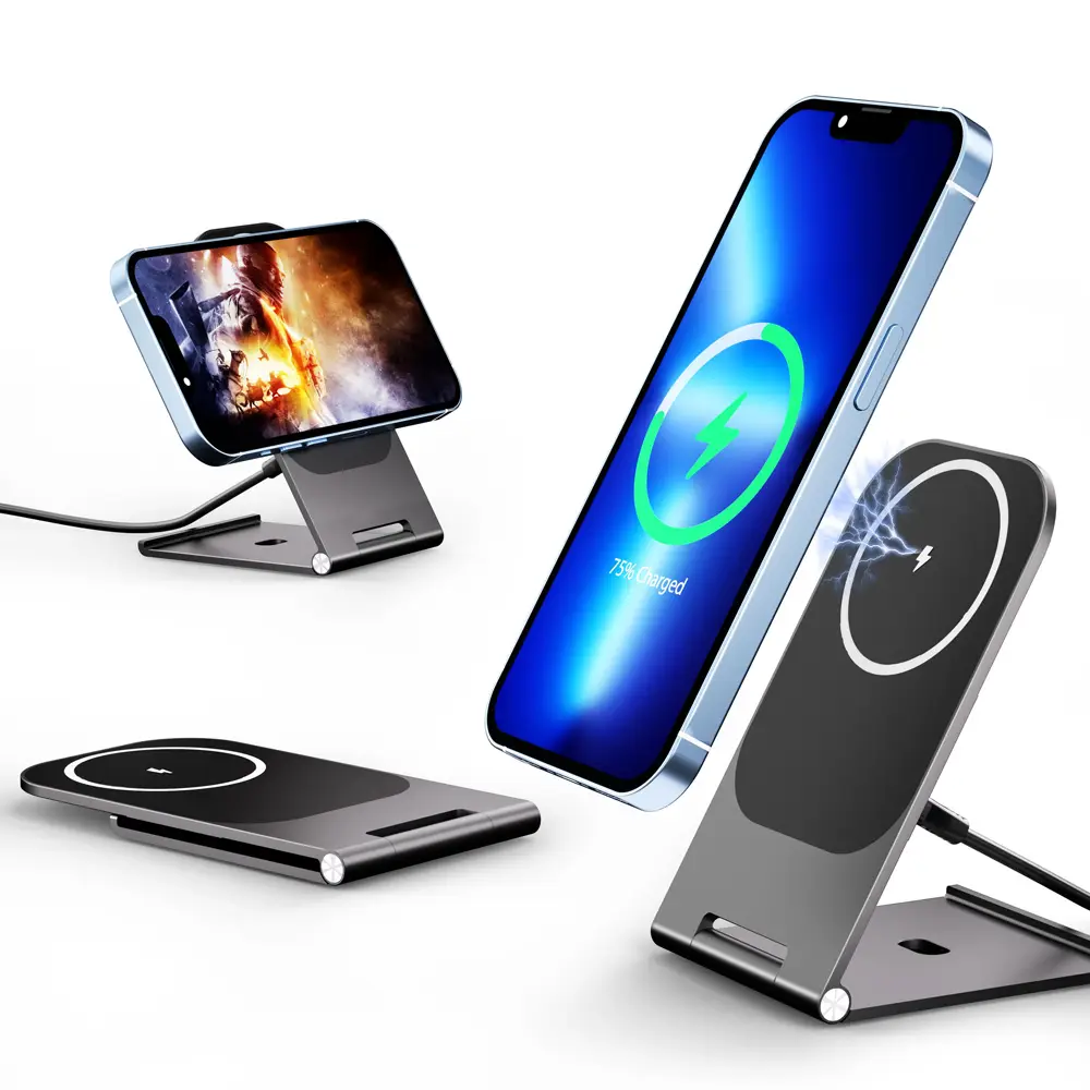 Kucni Punjac Wireless 15W Crni