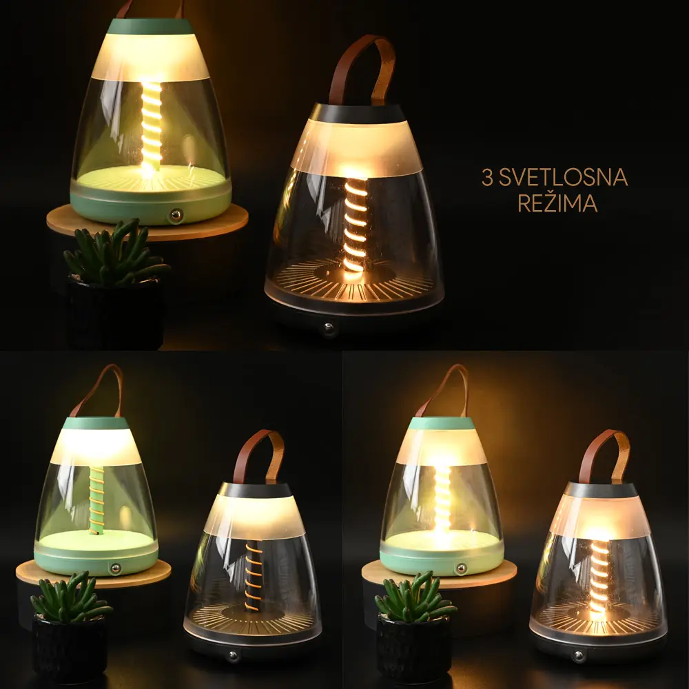 LED Lampa Dt001-2 JWD Ukrasna Siva