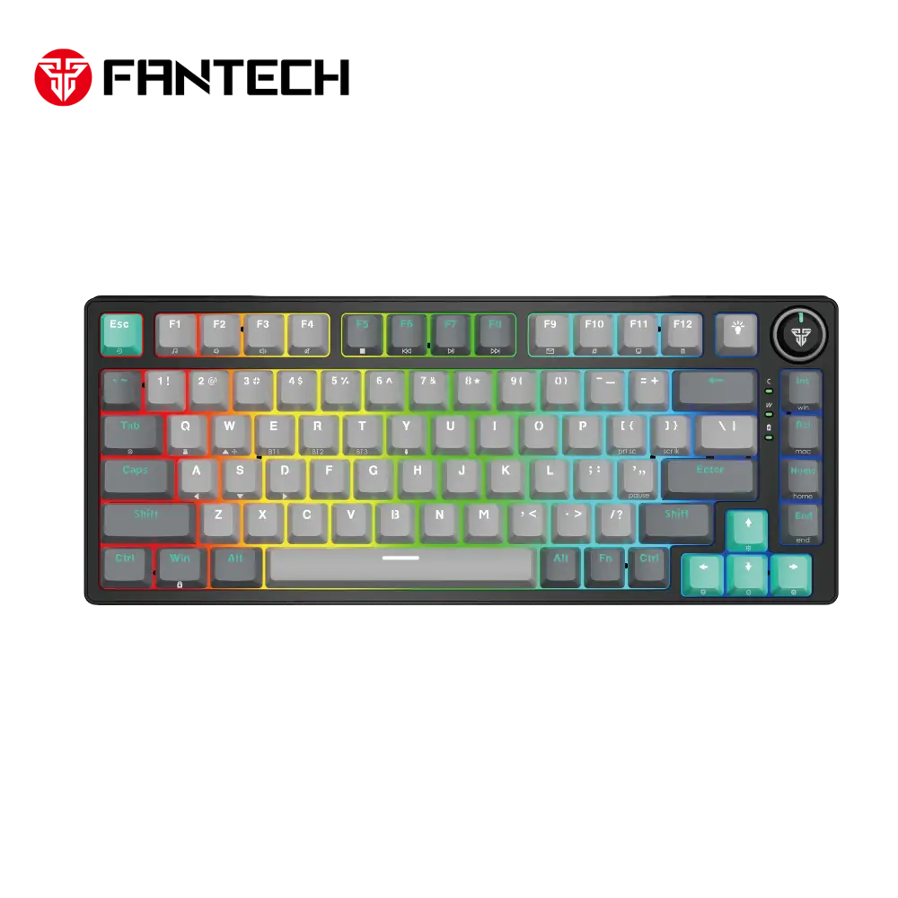 Tastatura Mehanicka Gaming Fantech MK913 RGB Atom PRO83 Wireless Mercury (blue Switch)