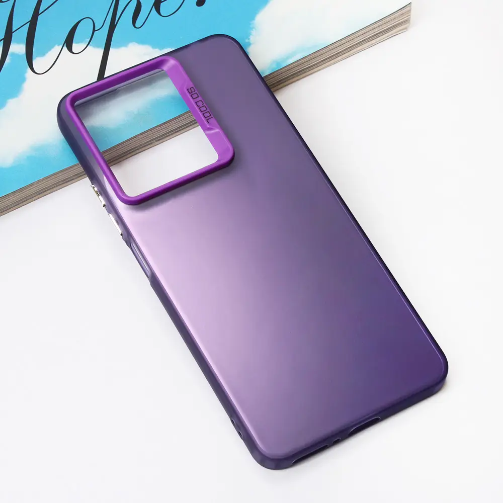 Torbica Clear za Xiaomi Redmi Note 13 4G Ljubicasta