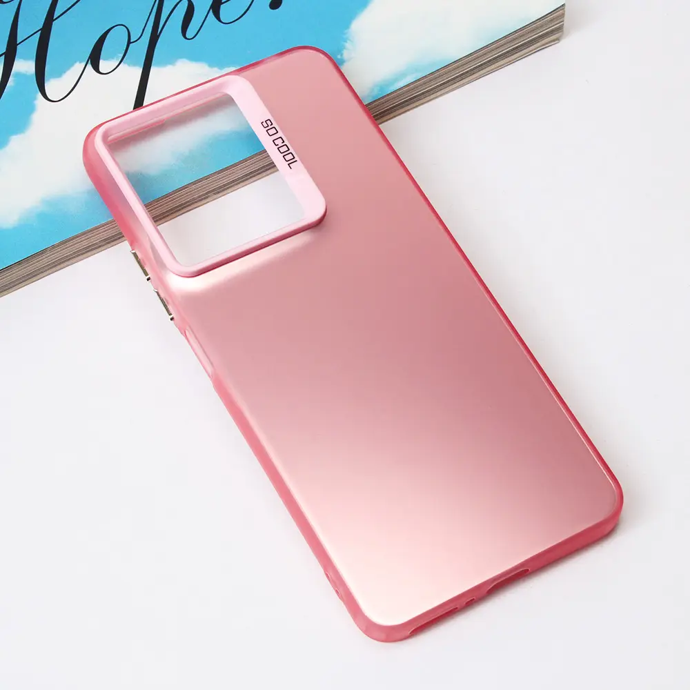 Torbica Clear za Xiaomi Redmi Note 13 4G Roza