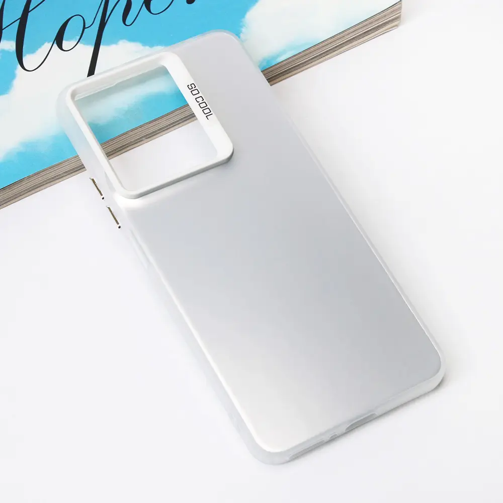 Torbica Clear za Xiaomi Redmi Note 13 4G Srebrna