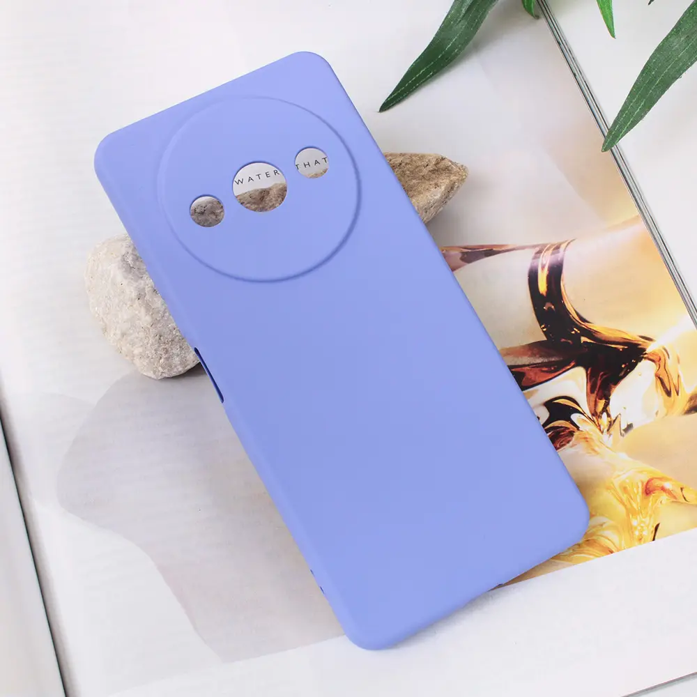 Torbica Teracell Soft Velvet za Xiaomi Redmi A3 Ljubicasta