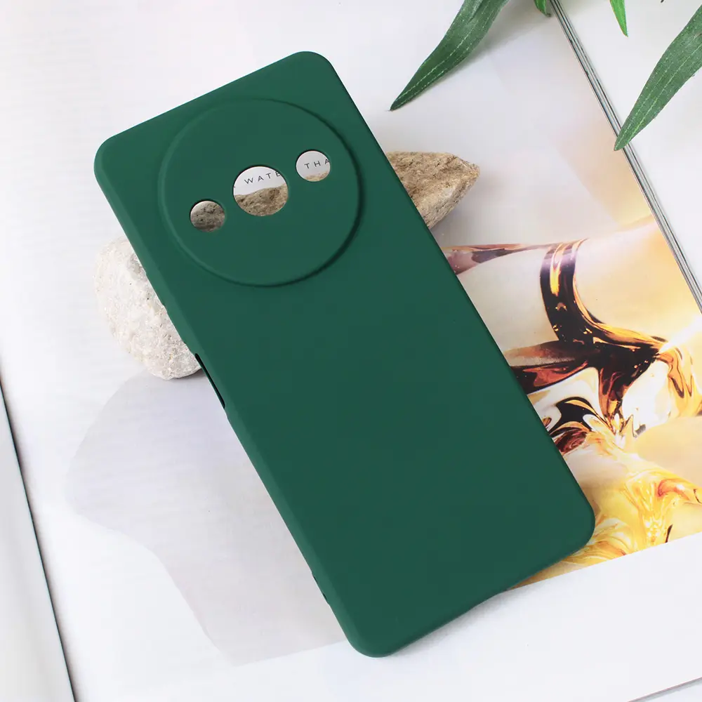Torbica Teracell Soft Velvet za Xiaomi Redmi A3 Tamno Zelena