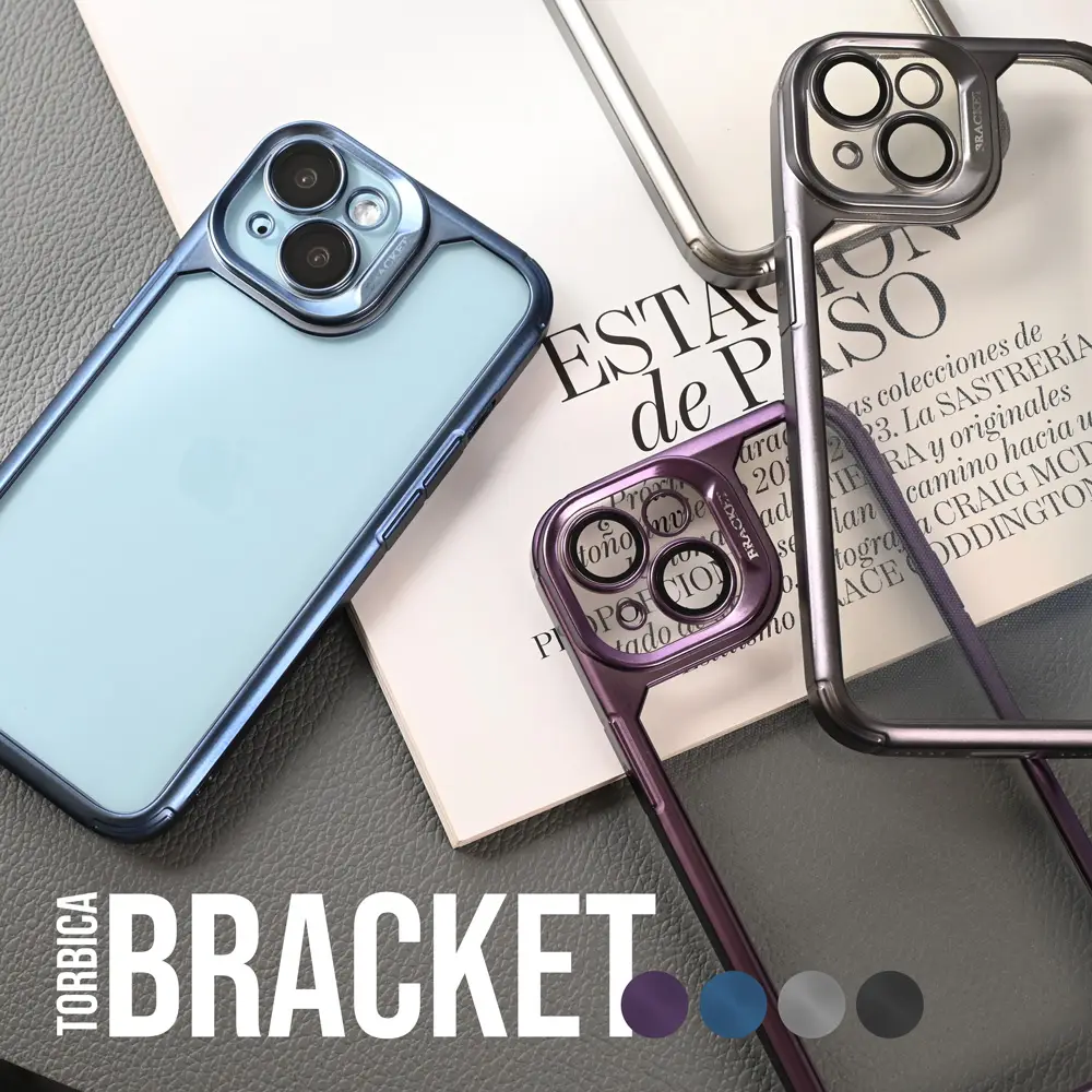 Torbica Bracket za Xiaomi Redmi Note 13 Pro 5G (eu) Ljubicasta