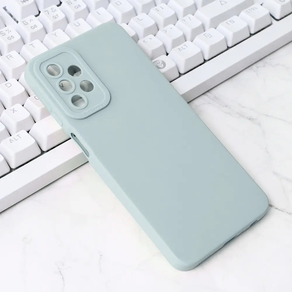 Torbica Silikon Pro Camera za Samsung A235F Galaxy A23 4g/5g Svetlo Plava