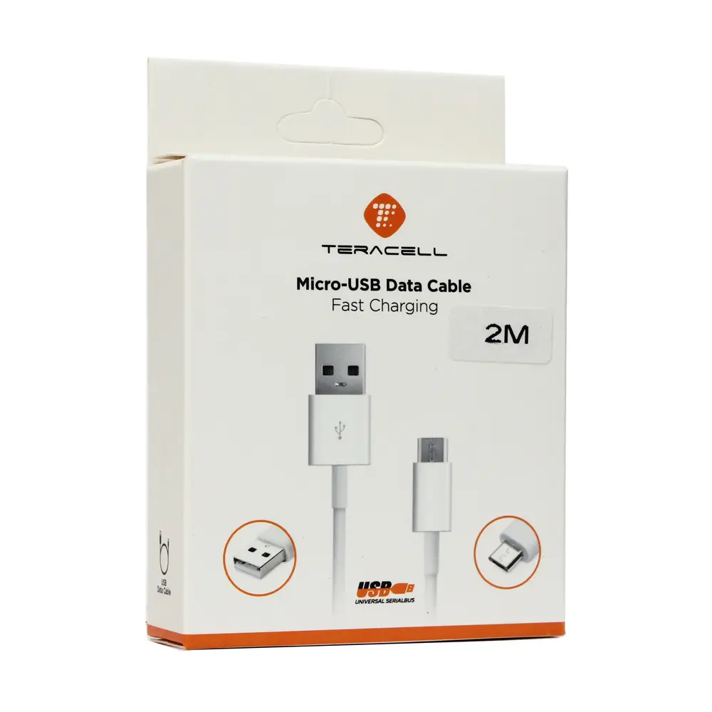 Teracell USB Data Kabl za PS4 Konzolu Beli 2M