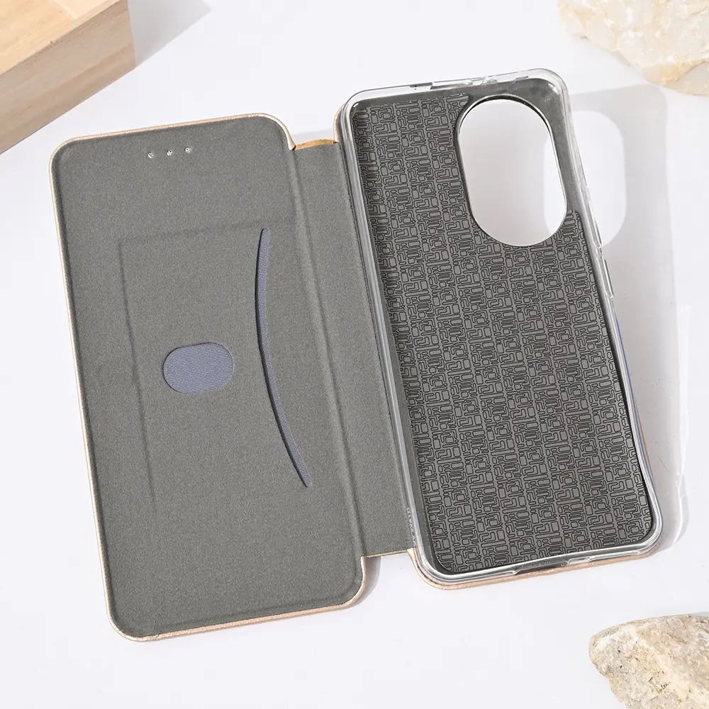 Torbica Teracell Flip Cover za Honor 200 Zlatna