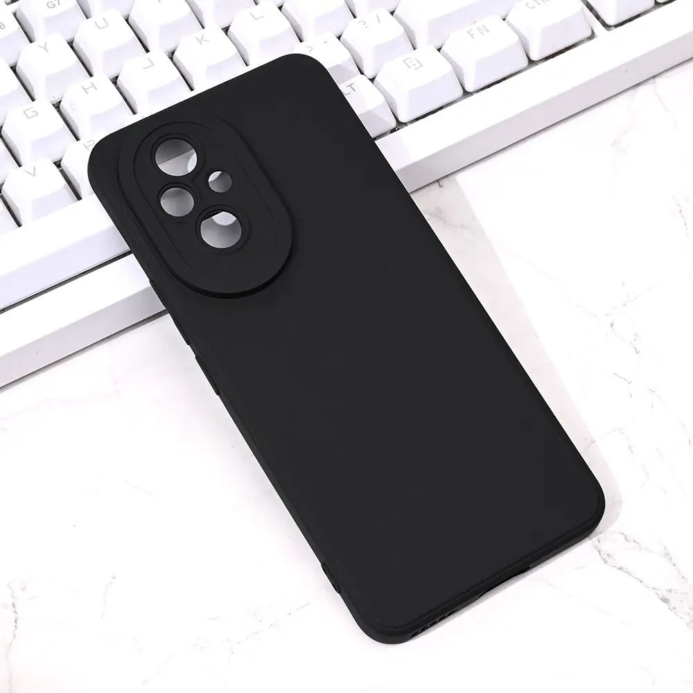 Torbica Silikon Pro Camera za Honor 200 Crna
