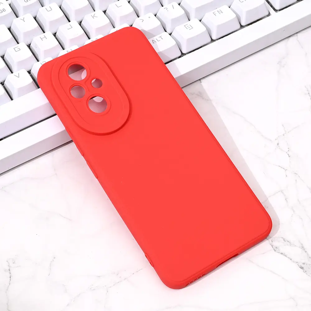 Torbica Silikon Pro Camera za Honor 200 Crvena