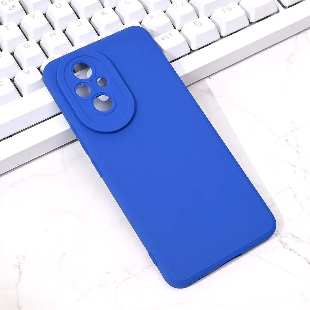 Torbica Silikon Pro Camera za Honor 200 Plava