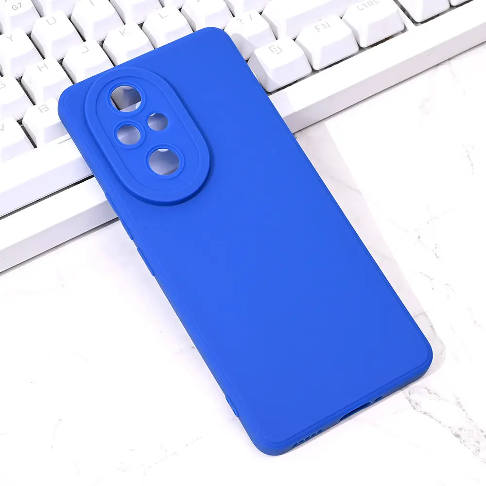 Torbica Silikon Pro Camera za Honor 200 Pro Plava