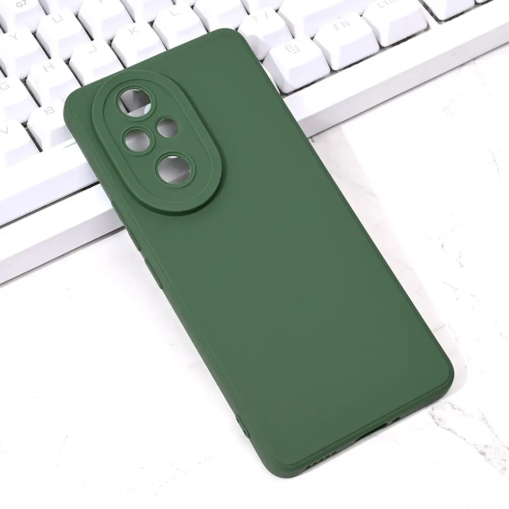 Torbica Silikon Pro Camera za Honor 200 Pro Zelena