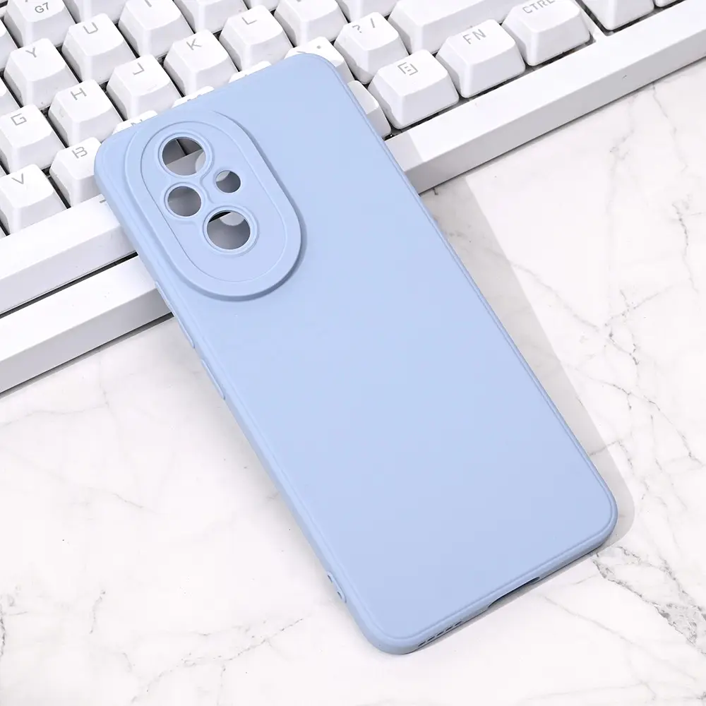 Torbica Silikon Pro Camera za Honor 200 Svetlo Plava