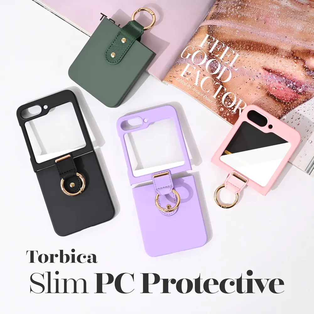 Torbica Slim PC Protective za Samsung F741b/f761b Galaxy Z Flip 6/7 FE 5G Crna