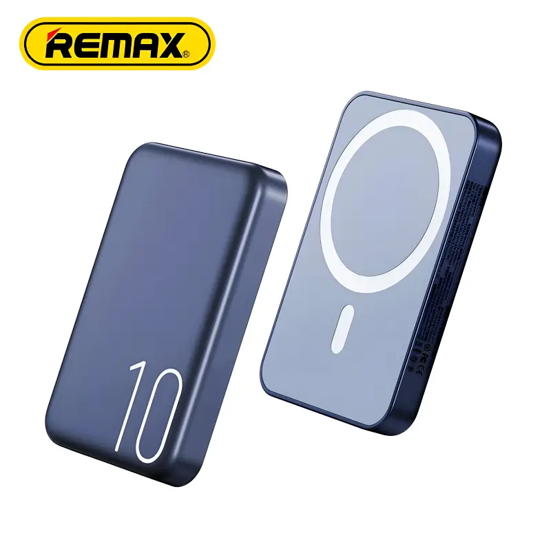 Power Bank Prenosiva Baterija Magsafe Remax Usion Series Rpp-65 PD 20W + QC 15W Fast Charging 10000mah Plavi