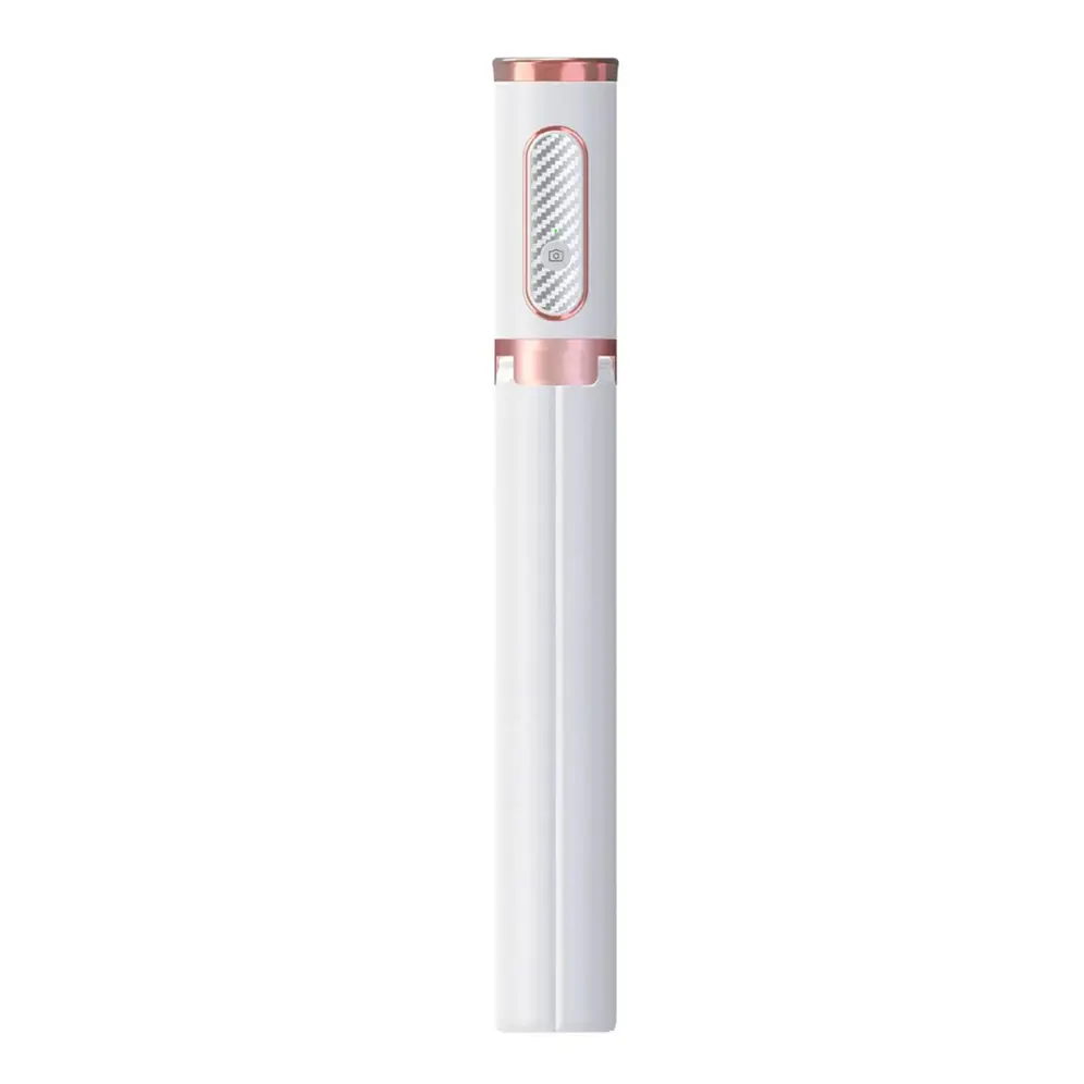 Selfie Stick M18 Mini + Tripod Beli/roze