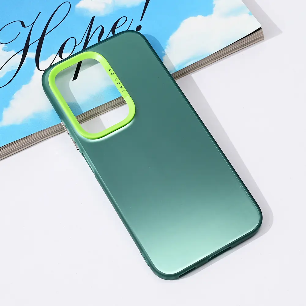 Torbica Clear za Honor 200 Lite Zelena